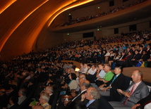 The solemn opening ceremony of the 47th International Chemistry Olympiad has been held at the Heydar Aliyev Center. Baku, Azerbaijan, Jule 21, 2015